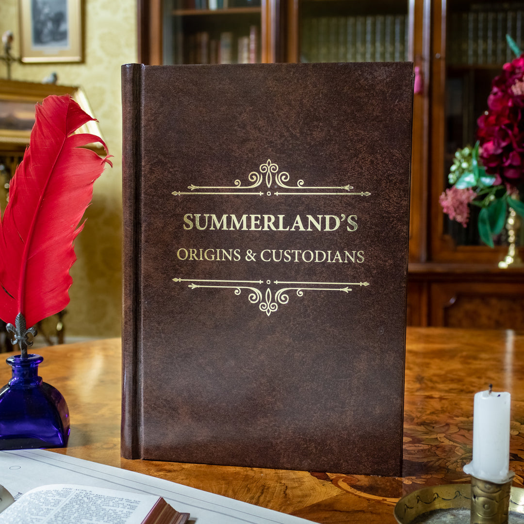 Summerlands Origins And Custodians Leather-Bound Book