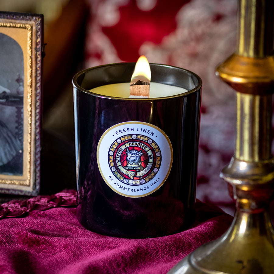 Summerlands Hall Luxurious Fresh Linen Scented Candle