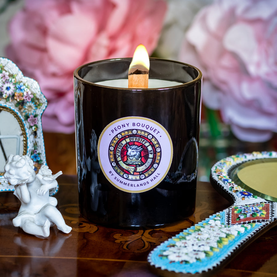 Summerlands Hall Luxurious Peony Bouquet Scented Candle